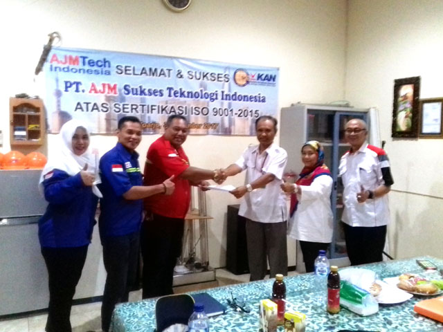 Audit & Kunjungan Team Komtek TRL KLHK di Workshop AJMTECH